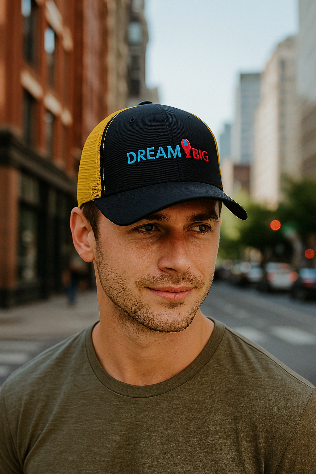 Nón kết Dream Big – USA Flag Edition 🇺🇸 Black