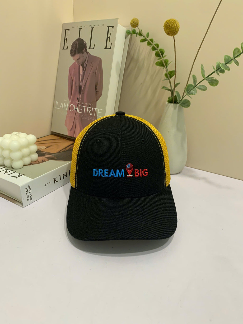 Nón kết Dream Big – USA Flag Edition 🇺🇸 Black
