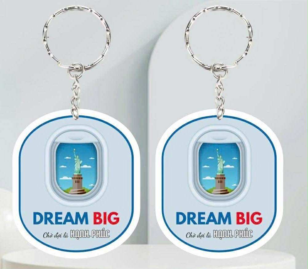 Móc Khoá Dream Big - Key Chain